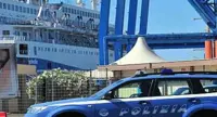 Salerno - Ubriaco accoltella capo cuoco a bordo di una nave da crociera, arrestato giamaicano