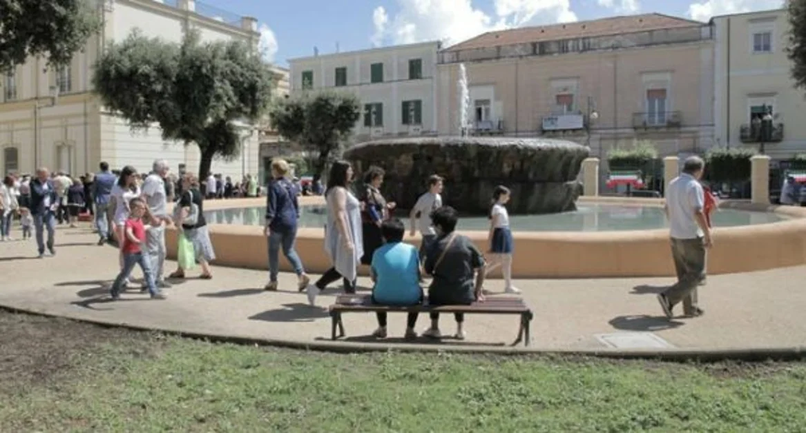 Pompei - Inaugurato il "nuovo" Parco della Fonte Salutare: anziani "sentinelle" per la sicurezza