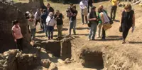 Pompei - Scavi, nuove scoperte nell'area funeraria della Necropoli di Porta Ercolano