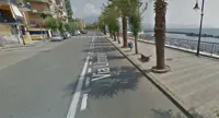 Torre del Greco - Villaggio della pizza, senso unico in via Litoranea