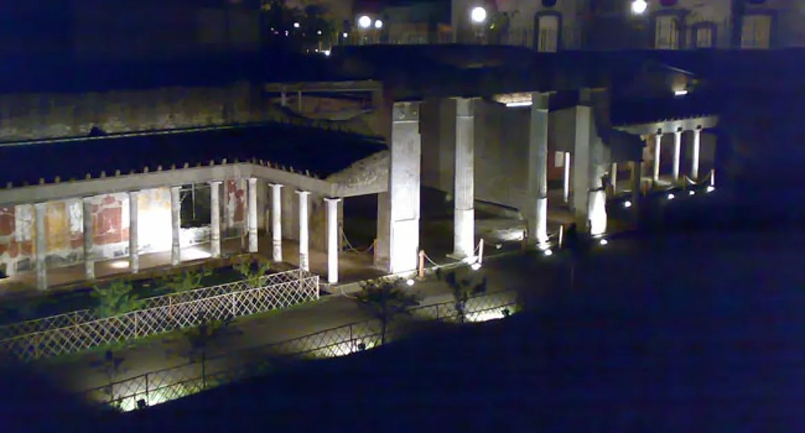 Torre Annunziata - Scavi di Oplonti, apertura serale della Villa di Poppea per la Festa dei Musei