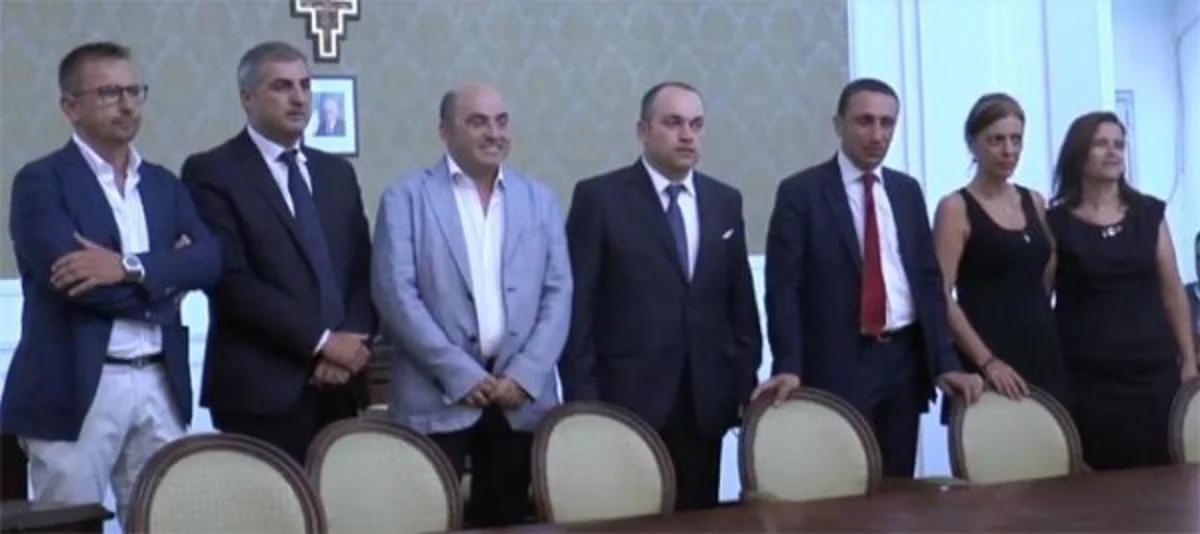 Castellammare di Stabia - La nuova giunta del sindaco Pannullo