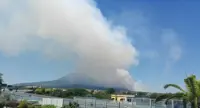 Allarme incendi nella zona della Pineta di Terzigno, forse la mano di un piromane