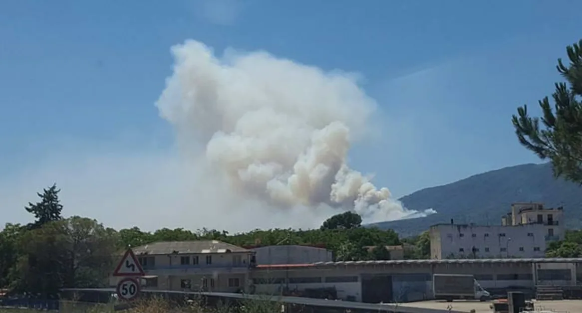 Terzigno - Incendio sul Vesuvio, il Corpo Forestale: «Probabile l'origine dolosa»