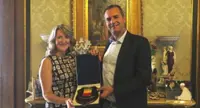 Napoli - Sindaco de Magistris incontra nuovo Console USA