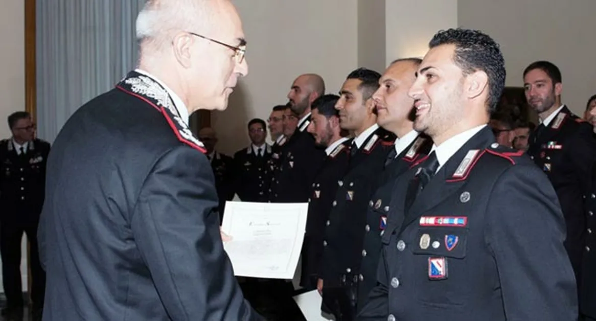 Torre Annunziata - Encomio del Generale dei Carabinieri ai militari dell'Arma del Nucleo Investigativo oplontino