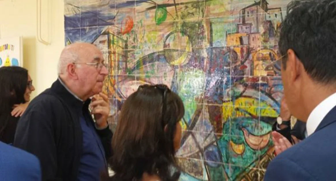 S. Giuseppe Vesuviano - “Spazio all'arte”: nella scuola ristrutturata dei Rossilli l'incontro  con l'artista Diana Franco