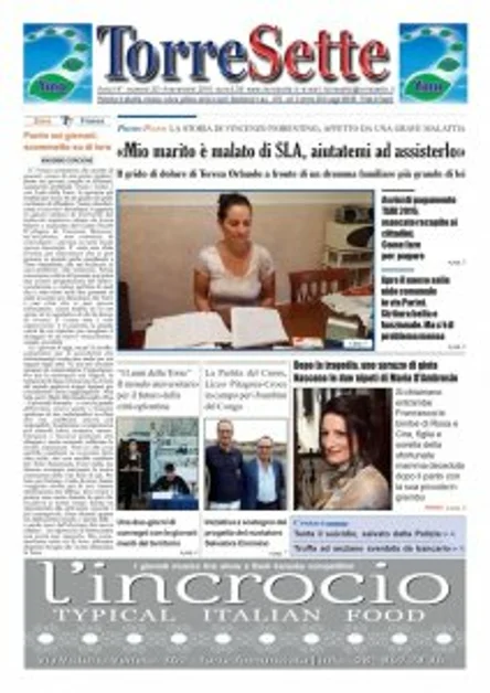TorreSette in edicola da venerdì 4 novembre 2016