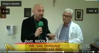 "Striscia la Notizia" al reparto di Ortopedia dell'ospedale di Boscotrecase