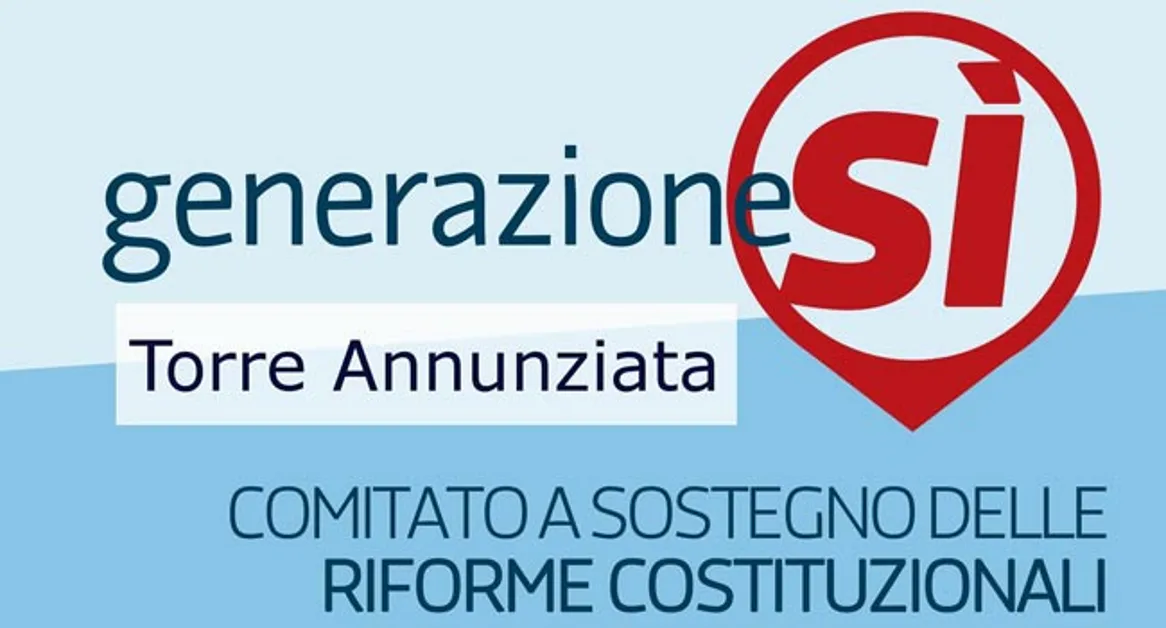 Torre Annunziata - Referendum, nasce il comitato "Generazione Sì" formato dai giovani