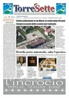 TorreSette in edicola da venerdì 16 dicembre 2016
