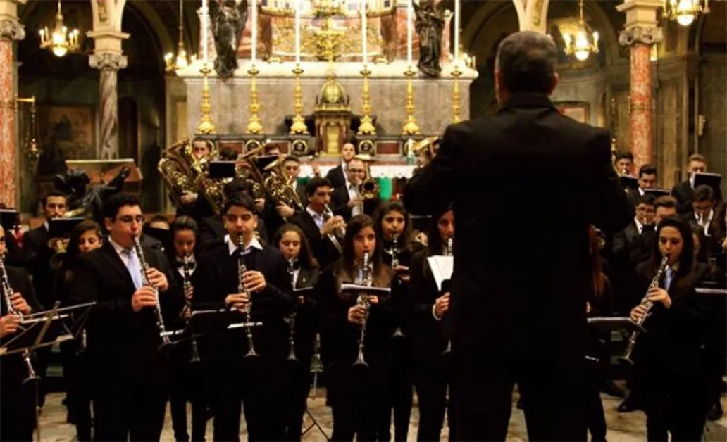 Pompei - Concerto di Natale del Complesso bandistico "Bartolo Longo" al Santuario mariano