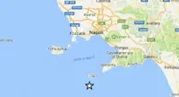 Capri (NA) - Scossa di terremoto al largo dell'Isola Azzurra