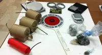 San Giorgio del Sannio (BN) - Droga e bombe carta: arrestati due pusher