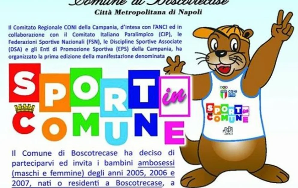 Boscotrecase - "Sport in... Comune", iniziativa per bambini in piazza Municipio