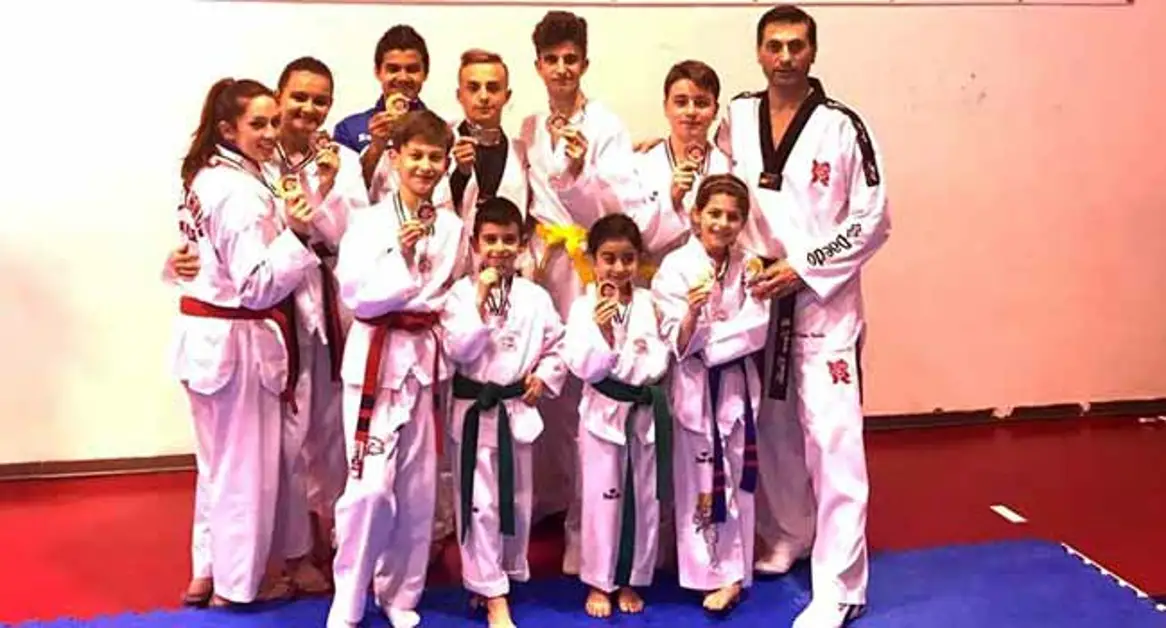 Torre Annunziata - Taewkwondo, sei ori per il Team Luca Cirillo al Trofeo Dicearchia