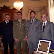 Militare di Pompei in forza a Kabul premiato dal Comune 