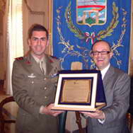 Pompei. Militare premiato dal sindaco per il suo operato a Kabul