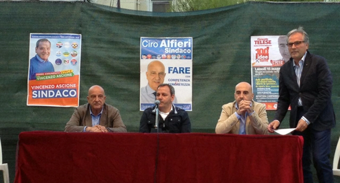 Torre Annunziata - Primo confronto tra i tre candidati sindaci organizzato da Azione cattolica