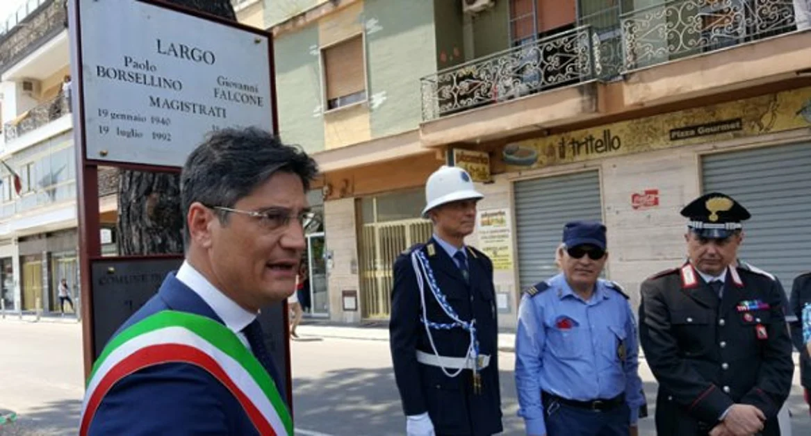San Giuseppe Vesuviano - Largo Borsellino-Falcone, il sindaco Catapano: «Legalità e bene comune le nostre priorità»