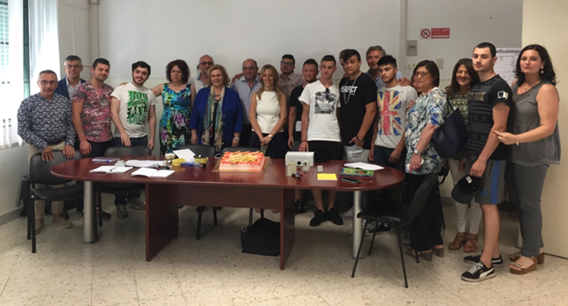 Castellammare di Stabia - AlfaForma, l'assessore regionale Marciano e il sindaco Pannullo visitano il Centro