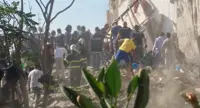 Torre Annunziata - Crolla un palazzo sulla Rampa Nunziante