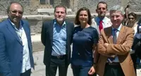Pompei - Il presidente della Camera Boldrini in visita agli Scavi