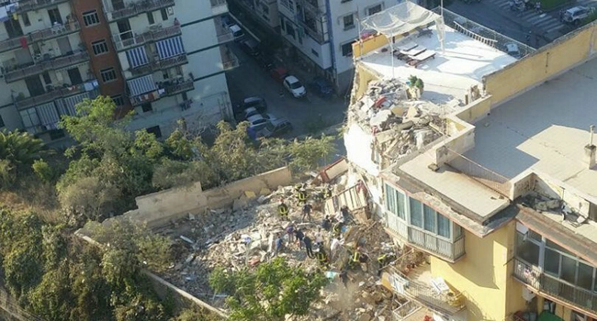 Torre Annunziata - Inchiesta sul crollo della palazzina di Rampa Nunziante, notificati gli avvisi di garanzia