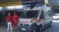 Napoli - Presidio fisso di un'ambulanza alla Stazione di piazza Garibaldi
