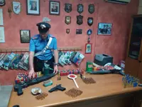 Sant'Antimo (NA) - Arrestati tre esponenti clan Ranucci, tutti imparentati. Trovati due fucili 