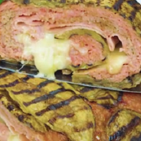 Rollè di melanzane e carne