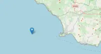 Costa del Cilento, terremoto di magnitudo 2.8 al largo di Palinuro