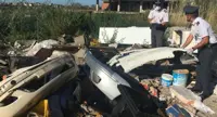 Mondragone (CE) - Discariche abusive con amianto vicino ai campi coltivati, sequestri della GdF