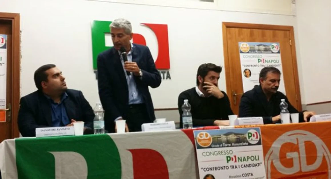 Torre Annunziata - Confronto tra i tre candidati alla segreteria provinciale del PD