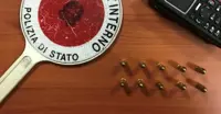 Napoli - Rione Sanità, trovati dieci proiettili calibro 7,65