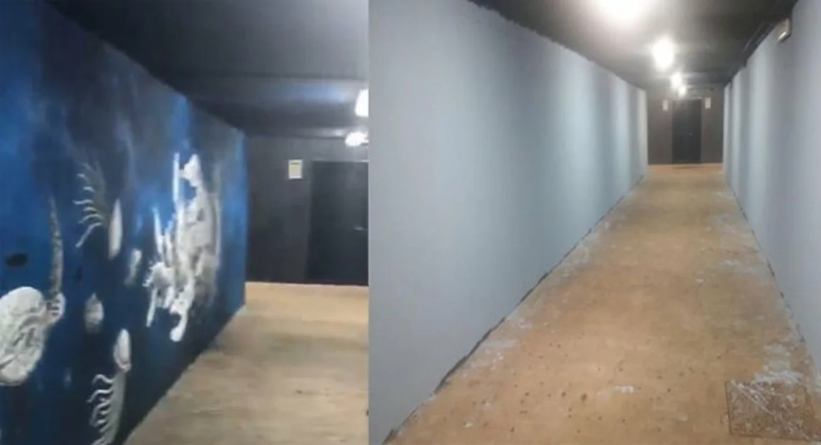 Piano di Sorrento - "Scompare" il murales della Stazione Circum, ricoperto per intero da vernice grigia