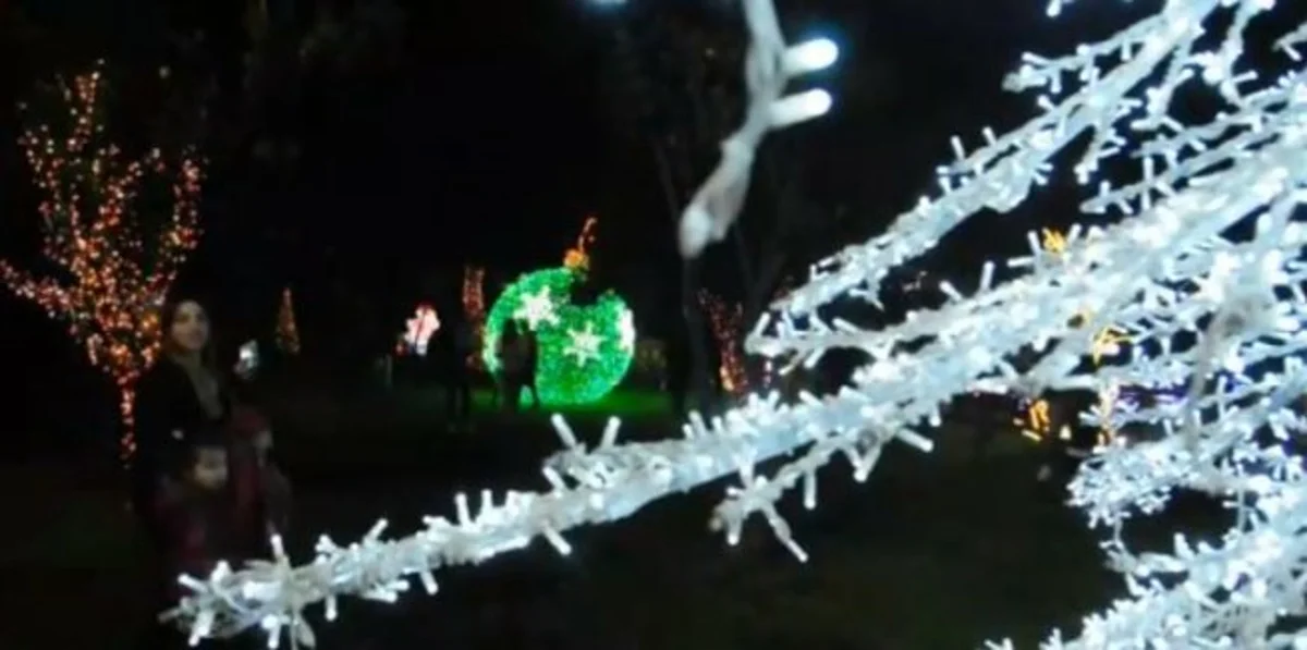 Torre Annunziata - Natale in Villa Parnaso: si accendono le Luci d'Artista