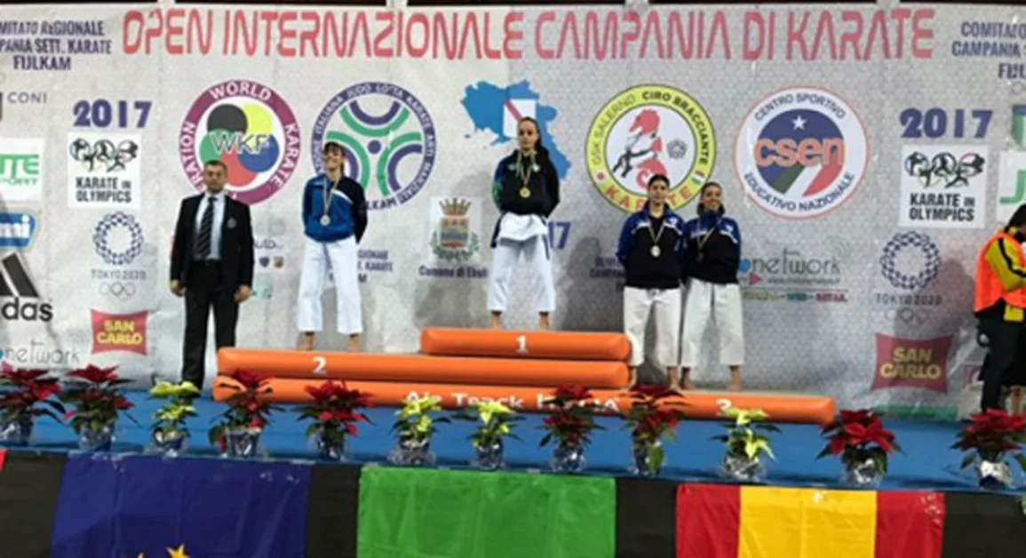 Torre Annunziata -  ASD Arcobaleno di Rovigliano, i campioni del karate portano alla vittoria la Campania