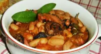 Polpo con fagioli 