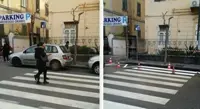 Torre del Greco - Strisce pedonali in via Vittorio Veneto, "caso risolto"
