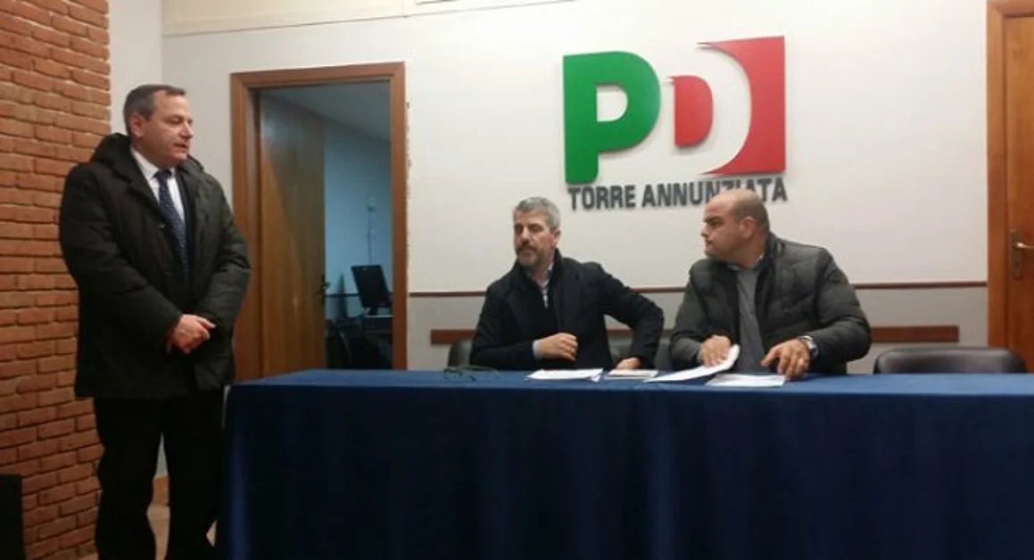 Torre Annunziata - Partito Democratico, Antonio Sbrizzi è il nuovo presidente del Direttivo