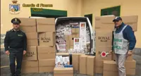 Afragola (NA) - Contrabbando di sigarette. Eseguite 14 ordinanze di custodia cautelare