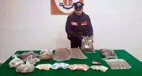 Pompei - Confezionavano marijuana in casa, quattro giovani di Scafati arrestati
