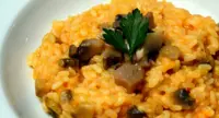 Risotto zucca e funghi