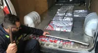Caserta - Intercettato furgone con oltre 130 kg di sigarette di contrabbando