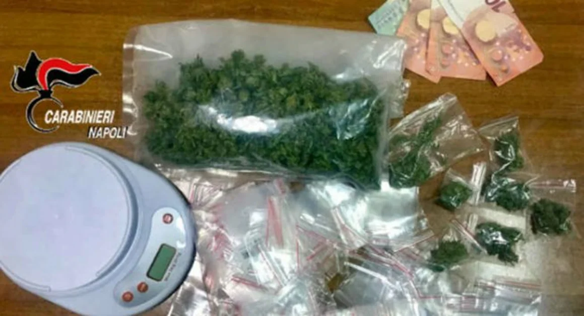Bacoli (NA) - Appartamento in affitto per spacciare marijuana, arrestato rapper