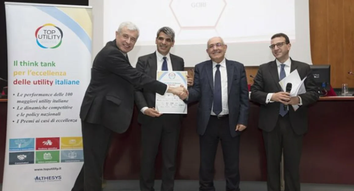 La GORI premiata come migliore azienda di servizi pubblici del Mezzogiorno