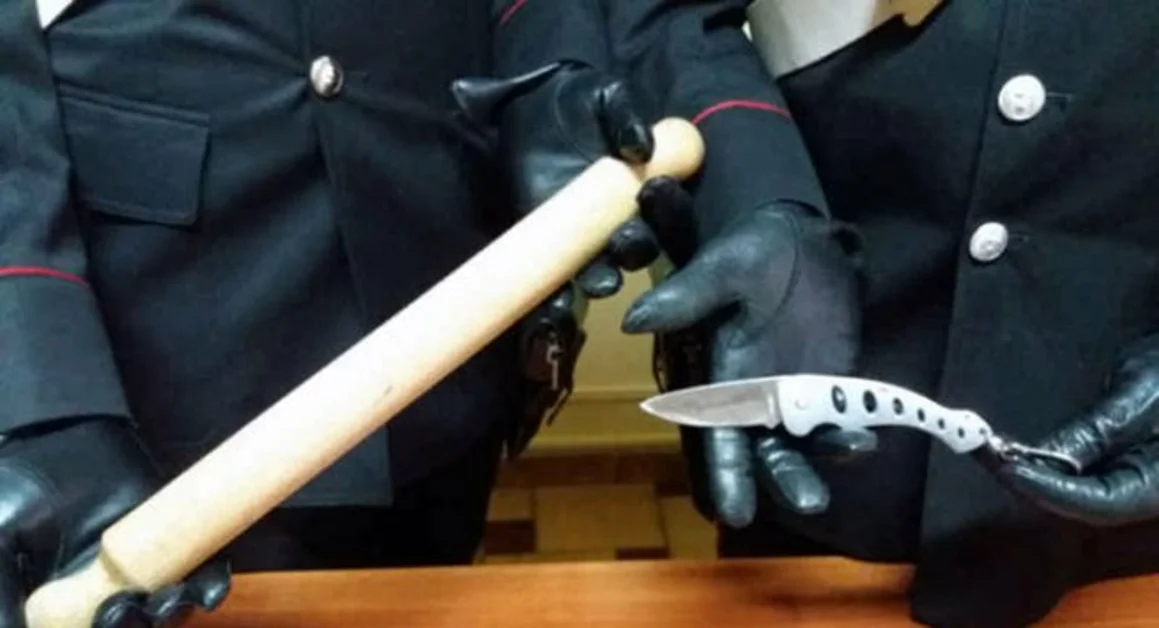 Ercolano - Minacce di morte a moglie e figlio, arrestato 43enne. Sequestrati mattarello e coltello