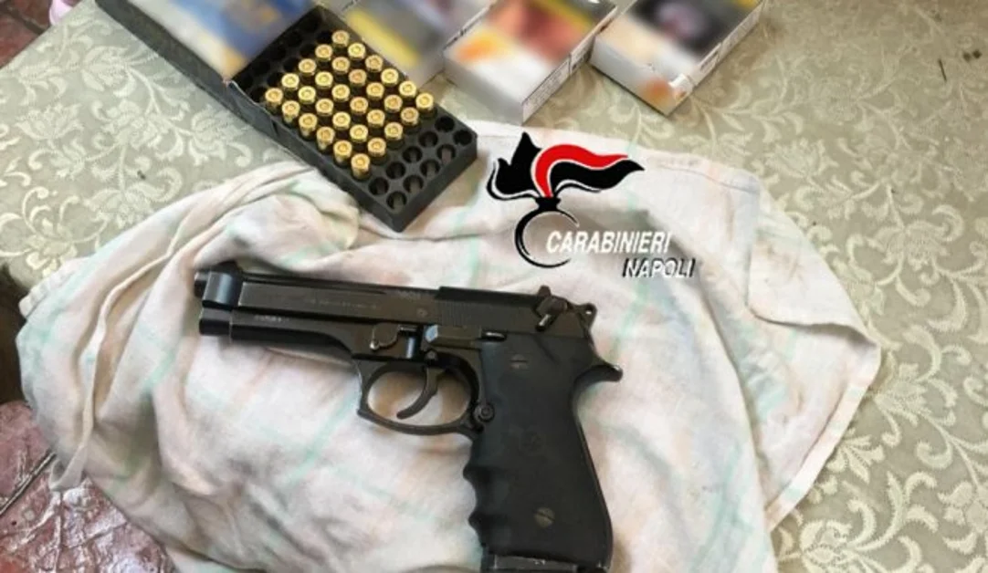 Trecase - Cocaina, hashish e pistola con matricola abrasa in casa, arrestato 30enne