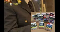 Pagani (SA) - Sigarette nazionali sequestrate in un bar